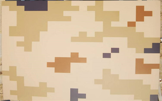 北海荒漠迷彩漆喷涂